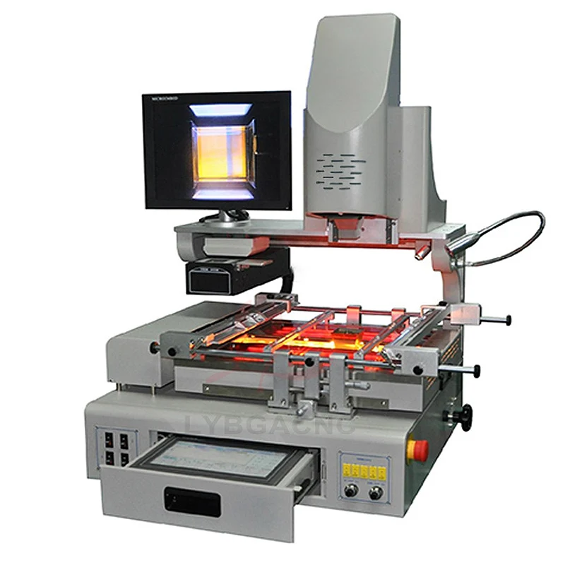 BGA Rework Station RW-SV-650A For Computer Server Reworking High-End Circuit Board Color Optical System Built-In Vacuum Pump220V