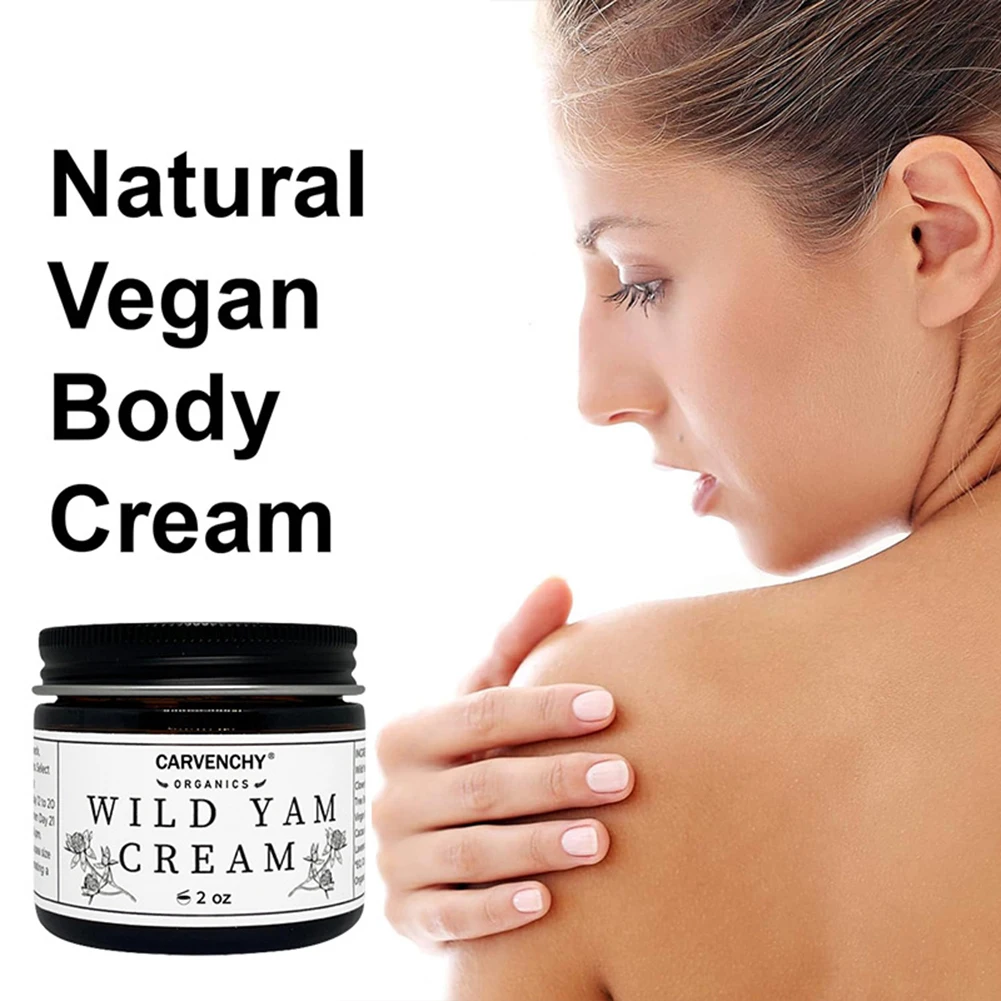 60ml Organic-Enriched Wild-Yam Cream Deep Hydration Anti-Aging For Firming Soothing Sensitive Skin,Skin Care Supplies