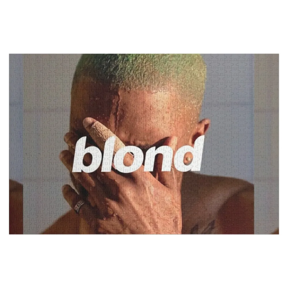 

Frank Ocean Blond Jigsaw Puzzle Custom Photo Custom Name Child Toy Puzzle