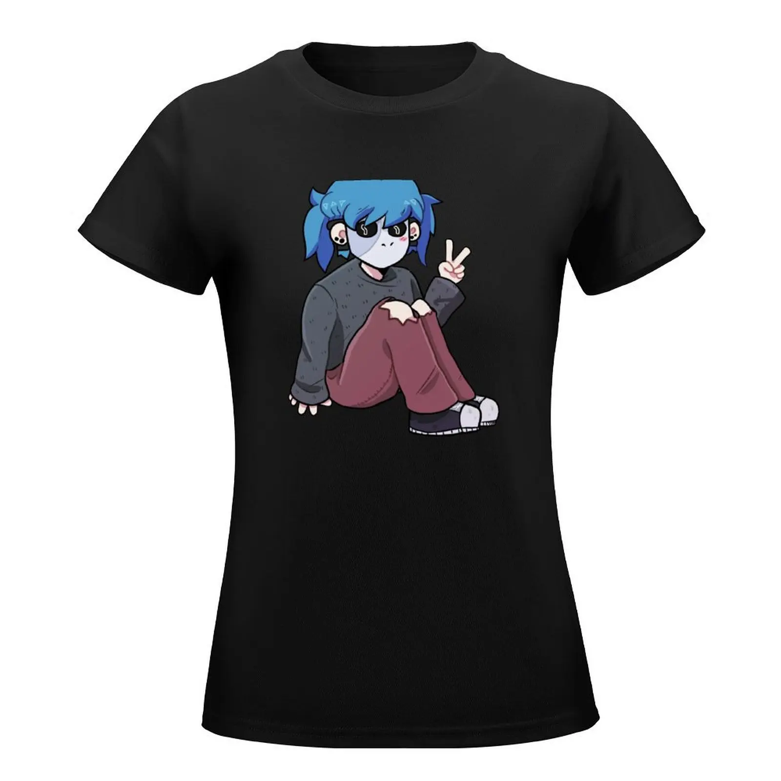 Chibi Sal T-Shirt lady clothes cute tops summer clothes Short sleeve tee new edition t shirts for Women