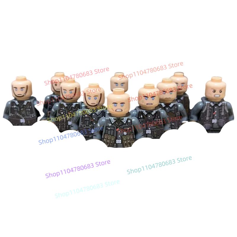

MOC New Military Building Block Doll Mini Doll German Defence Forces Toy Gift Ornaments Collection