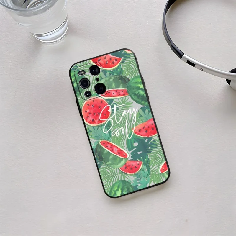 Cute Summer Fruit Phone Case For OPPO One Pro Plus 11 8 6 9 7 Find X3 Neo Reno 8 6 Pro 7 X5 A57 A54 A55 A74 Coque