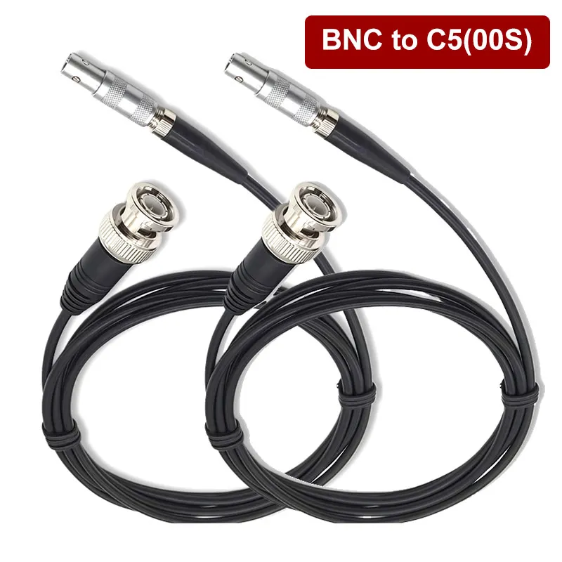 

Кабель 00S для ультразвукового осциллографа BNC, совместимый с Lemo RG174 RG316 с кабелем датчика обнаружения дефектов C5Q9, шнур питания 1/3/5 м