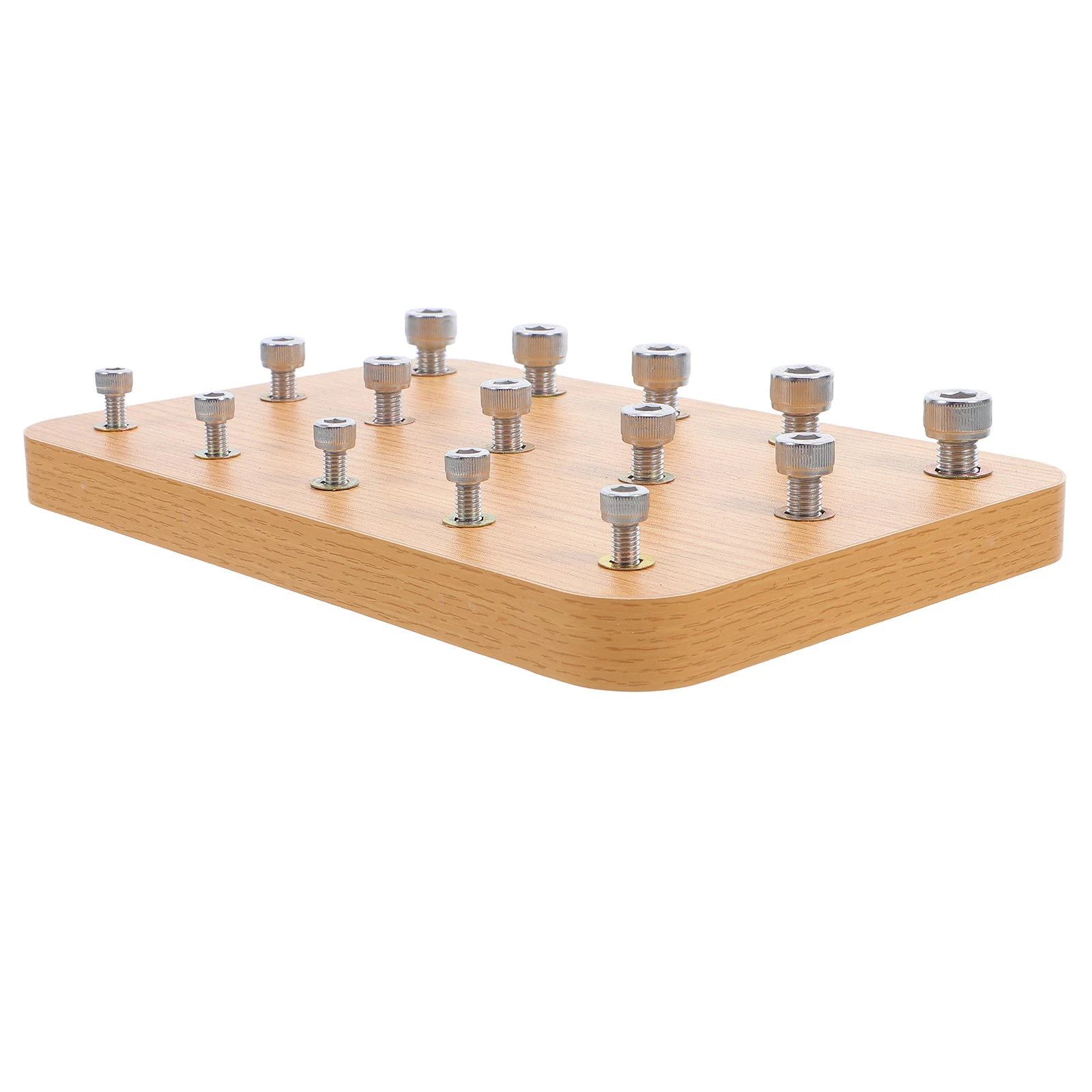 

Rehabilitation Training Board Hand Eye Coordination Finger Device Wooden Peg Board for Hemiplegia Patients Exercises Promoting