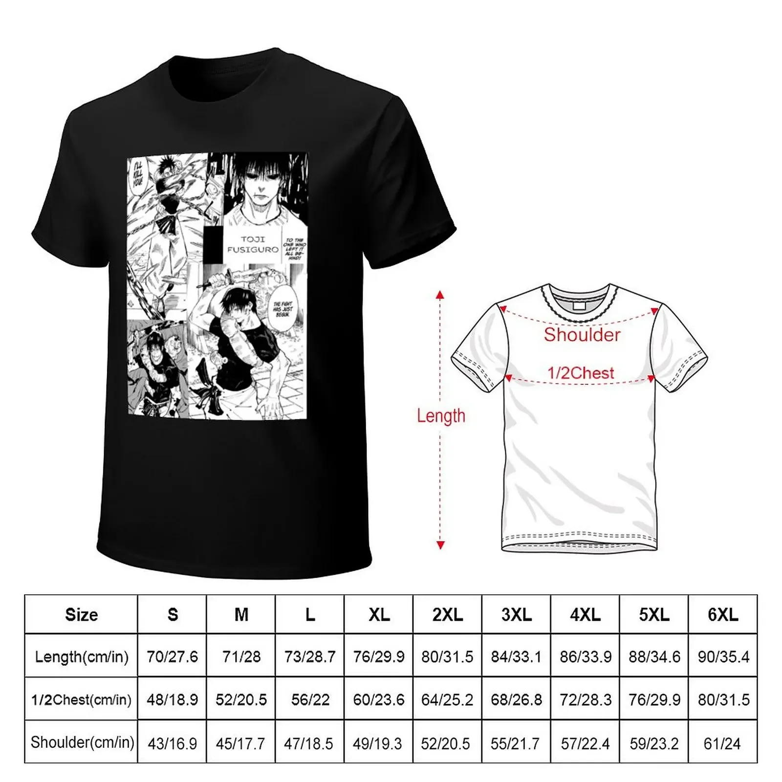 Toji Fusiguro T-Shirt sublime boys animal print for a boy heavy weight t shirts for men