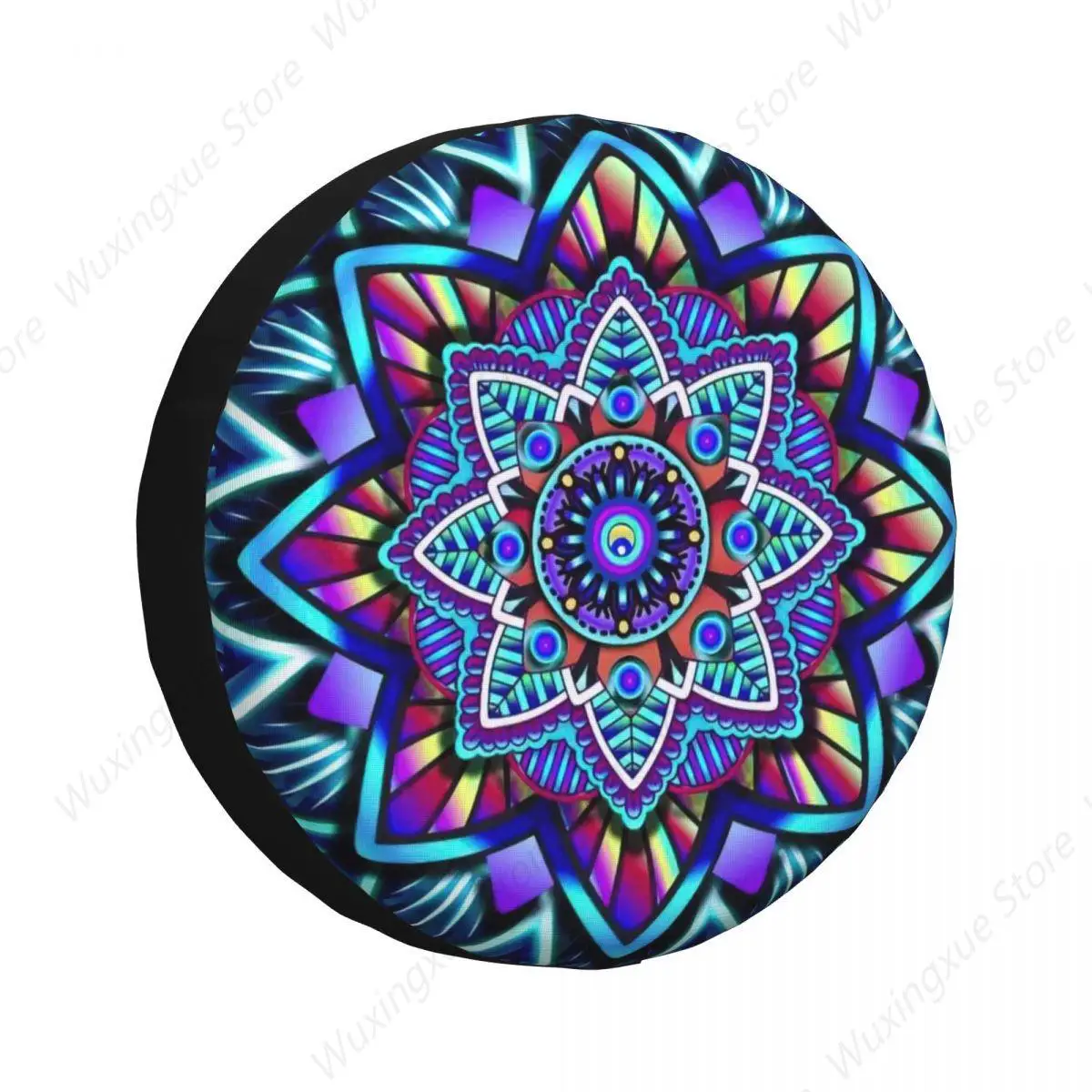 Mandalas Tire Cover Wheel Protectors Weatherproof Universal for Jeep Trailer RV SUV Truck Camper Travel Trailer