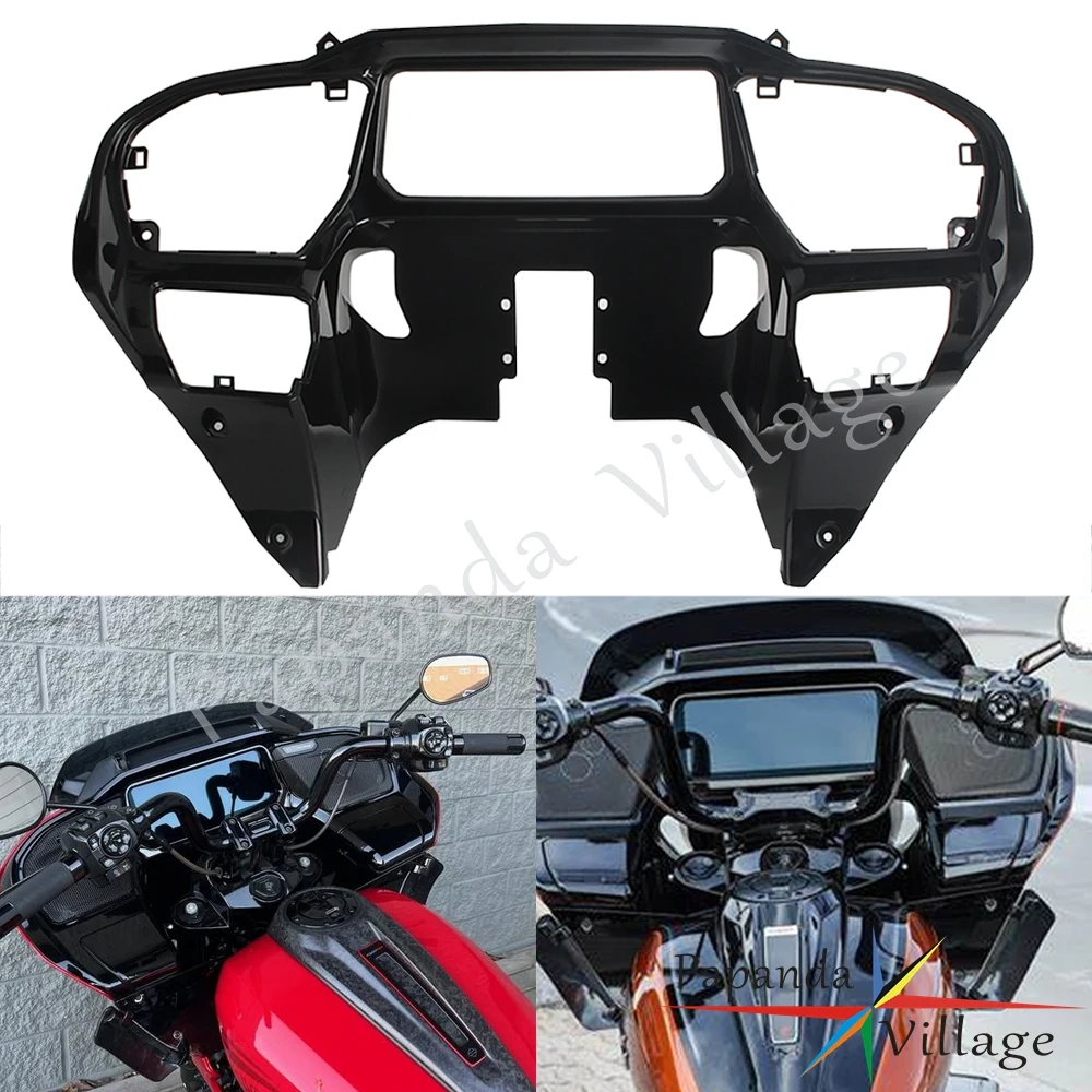 Motorcycle Front Upper Fairing Inner Bracket Panel Cover For Harley Touring Road Glide ST CVO FLTRXSTSE FLTRX CVO 121 FLTRXSE