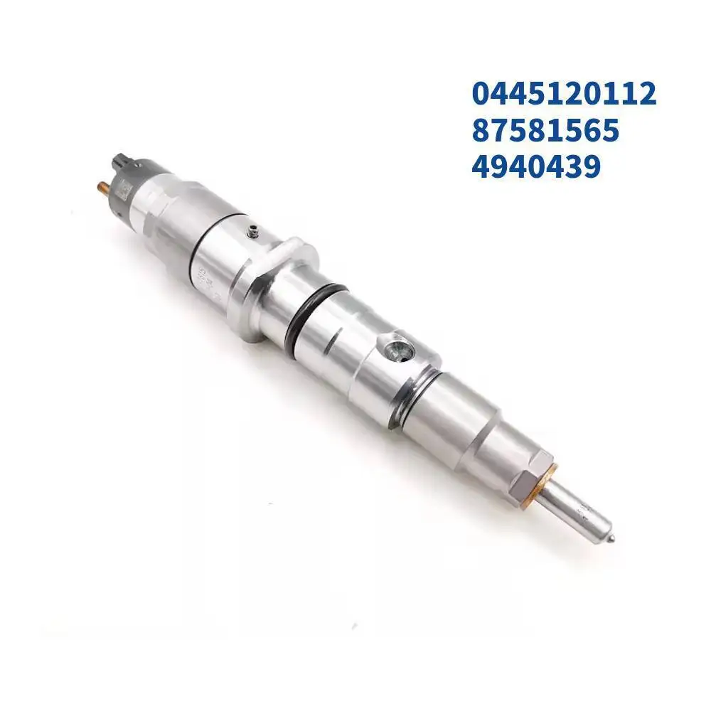 

Common Rail Fuel Injector 0445120112 4940439 For Case Mx215 New Holland T8010 CUMMINS