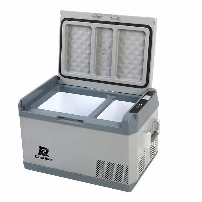 

CoolRide Car Fridge 46L Portable Refrigerator Portable Fridge Freezer Refrigerator 12v Dc Compressor for Fridge