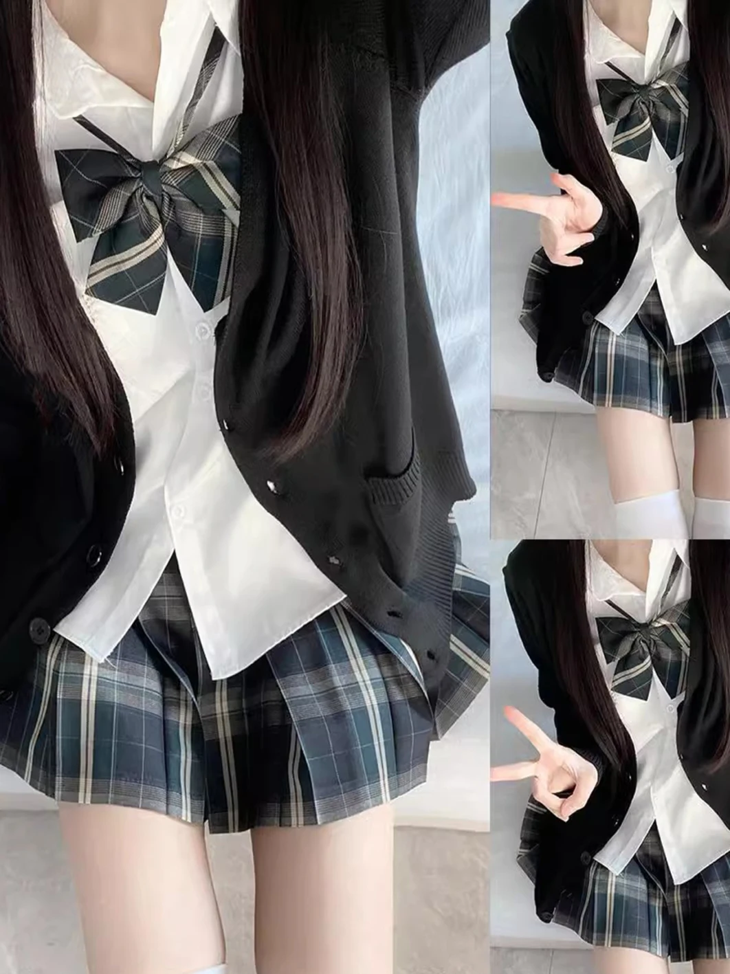 

Плиссированная юбка размера плюс, комплект из четырех предметов для похудения, дизайн талии, модная и практичная женская одежда