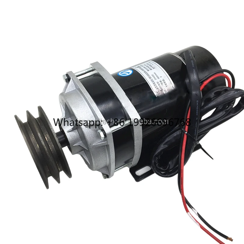 

Dual Belt Pulley 500W 350W 48V 60V MY1020 Brushed DC Motor for Golf Carts