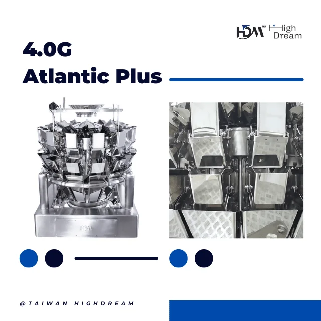 Машина для упаковки картофельных чипсов с 14-головочным мультиголовым взвешиванием