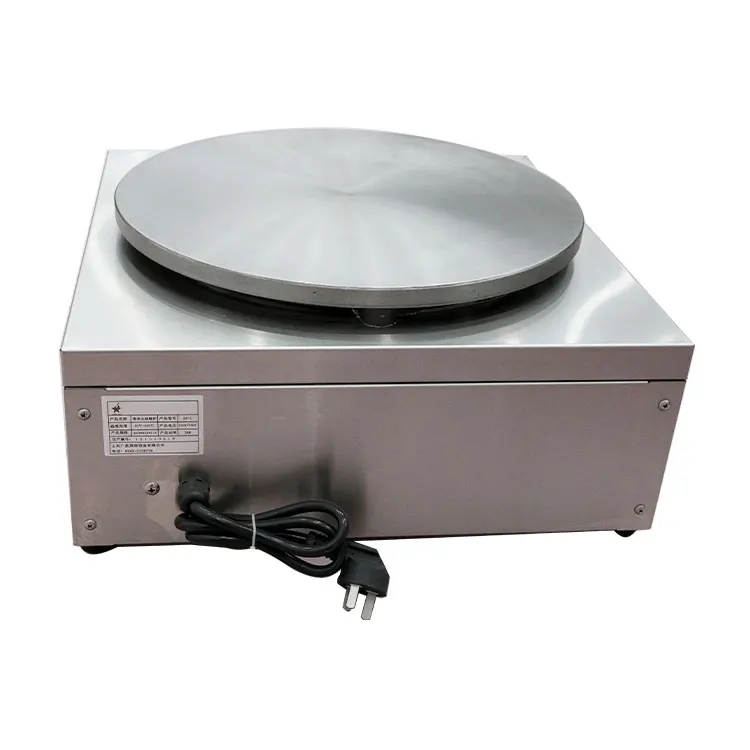 Industrial Single Plate 40CM Non-stick Electric Crepes Machine Commercial Crepe Maker On Sale