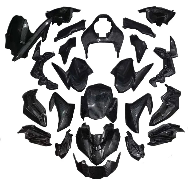 Suitable for Kawasaki motorcycle Kawasaki Z900 17-20 accessories ABS injection molding shell modification