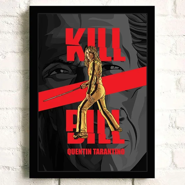 Beroemde acteurster Quentin Jerome Tarantino serie film beeldkwaliteit canvas schilderij poster kamer woonkamer kunst thuis wanddecoratie
