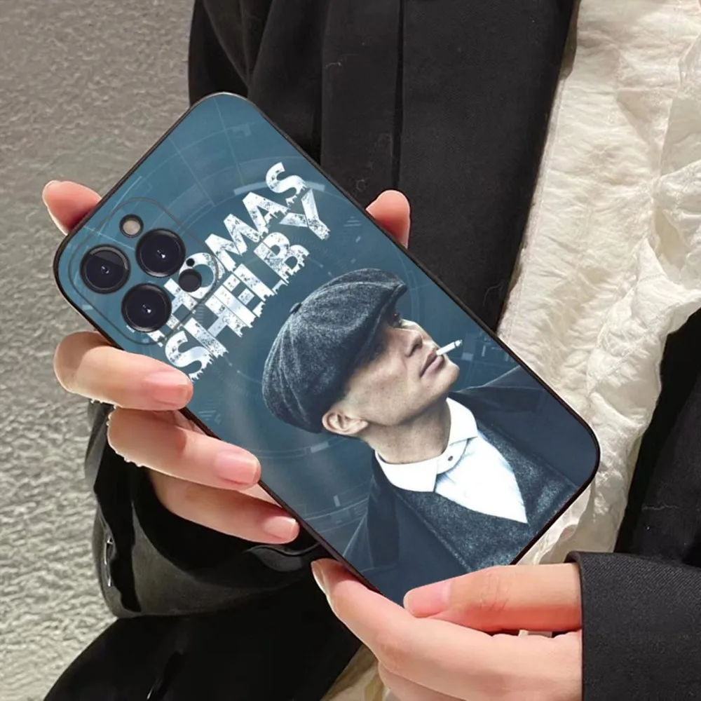 Movie P-Peaky-y-B-Blinders Phone Case For iPhone 15 14 11 12 13 Mini Pro XS Max Cover 6 7 8 Plus X XR SE 2020 Funda Shell