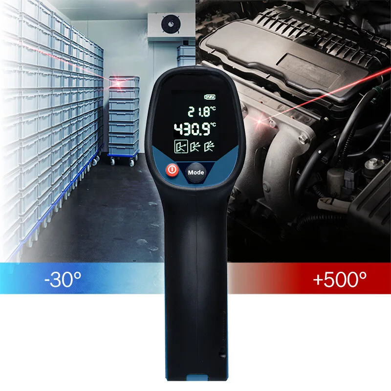 сный профессиональный термодетектор Bosch GIS 500, инфракрасное устройство для измерения температуры, портативный цифровой термометр -30 ~ 500 ℃