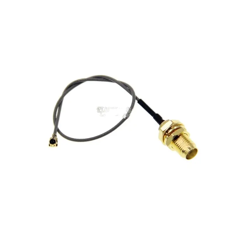 IPEX-SMA 암 외부 안테나 어댑터가 포함된 신제품 2.4G WIFI 모듈, SMA 수 안테나 포함