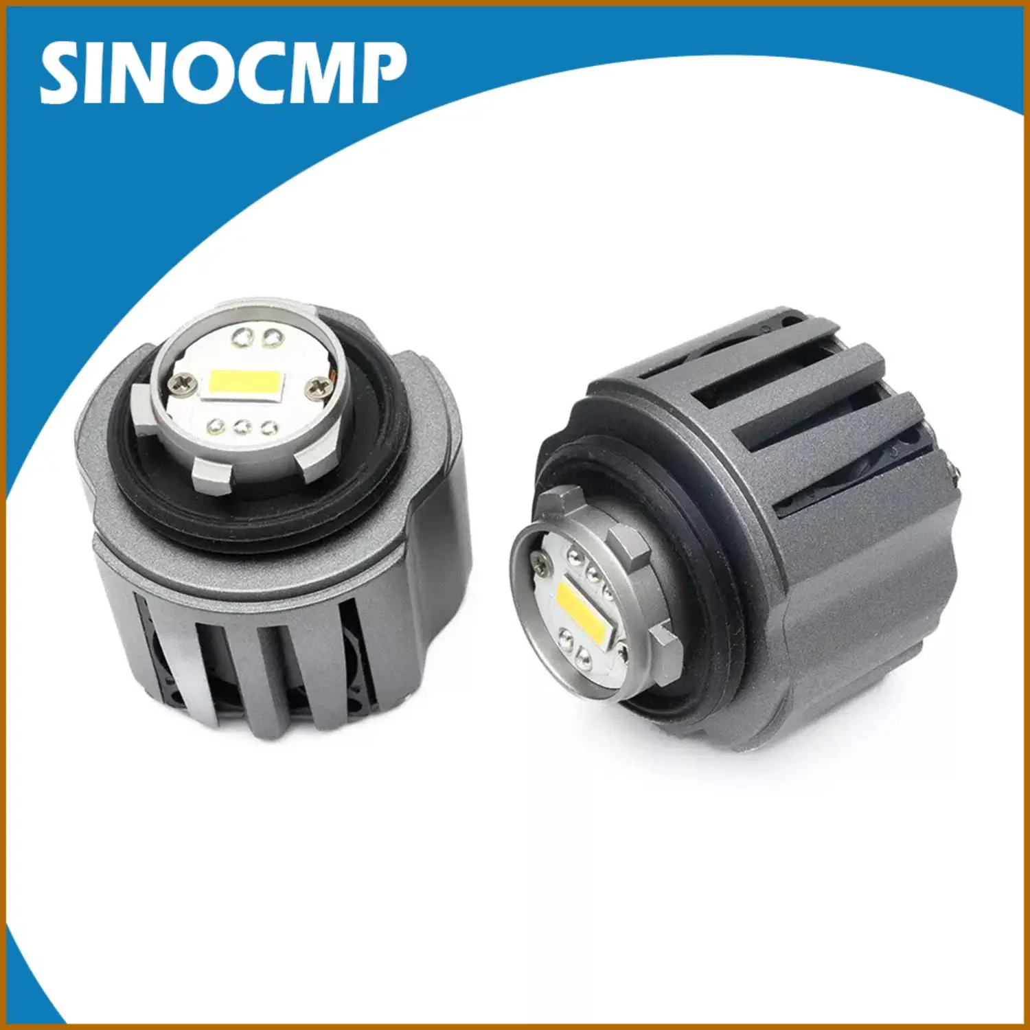 

L1B 7535 Yellow Front LED Fog Light Bulb With Extreme Brightness And 360 SMD Chips For Toyota C-HR Prius Corolla RAV4 GR Corolla