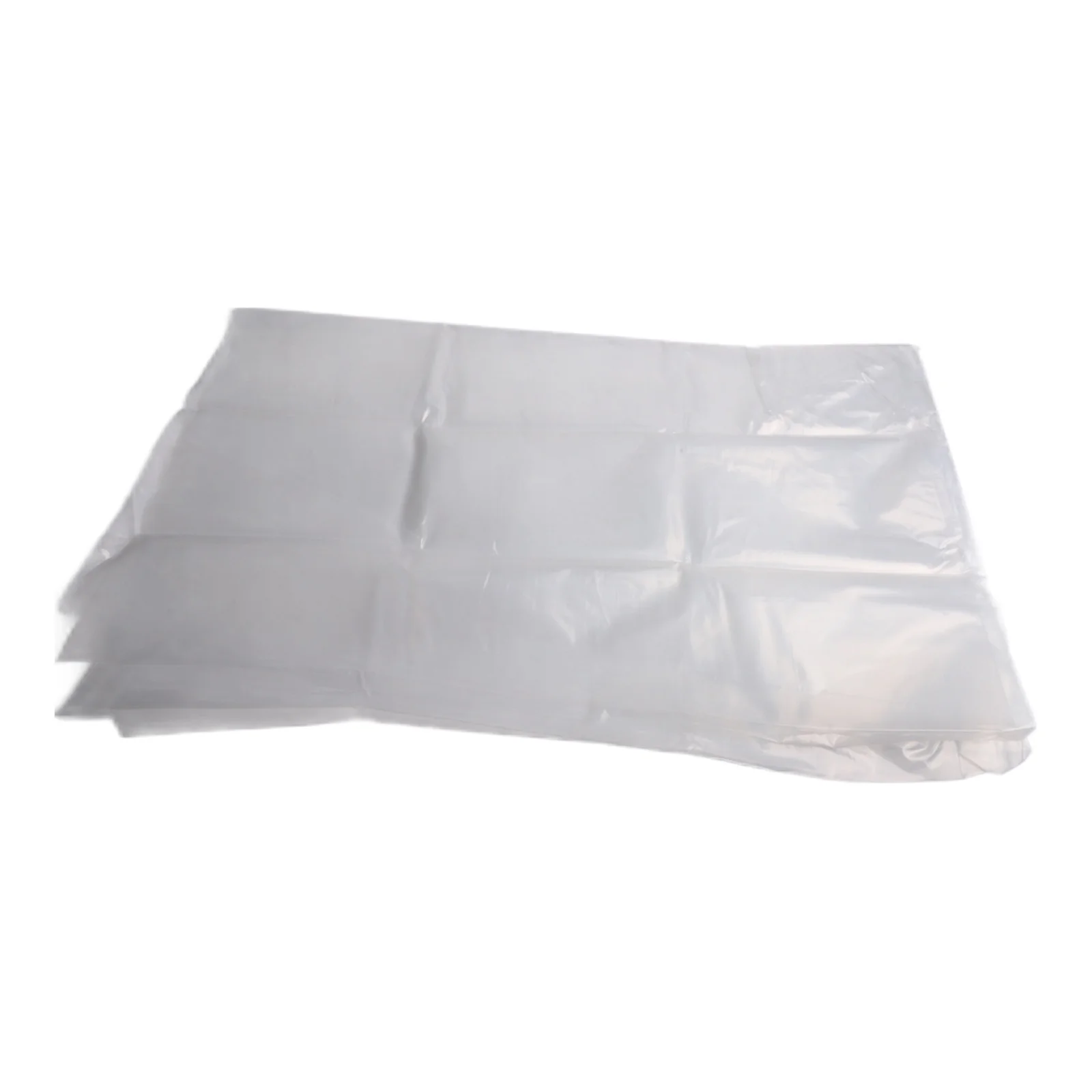 Plastic Film Plant Cover with Drawstring Closure for Winter Use Protecting Plants from Freeze and Harsh Conditions