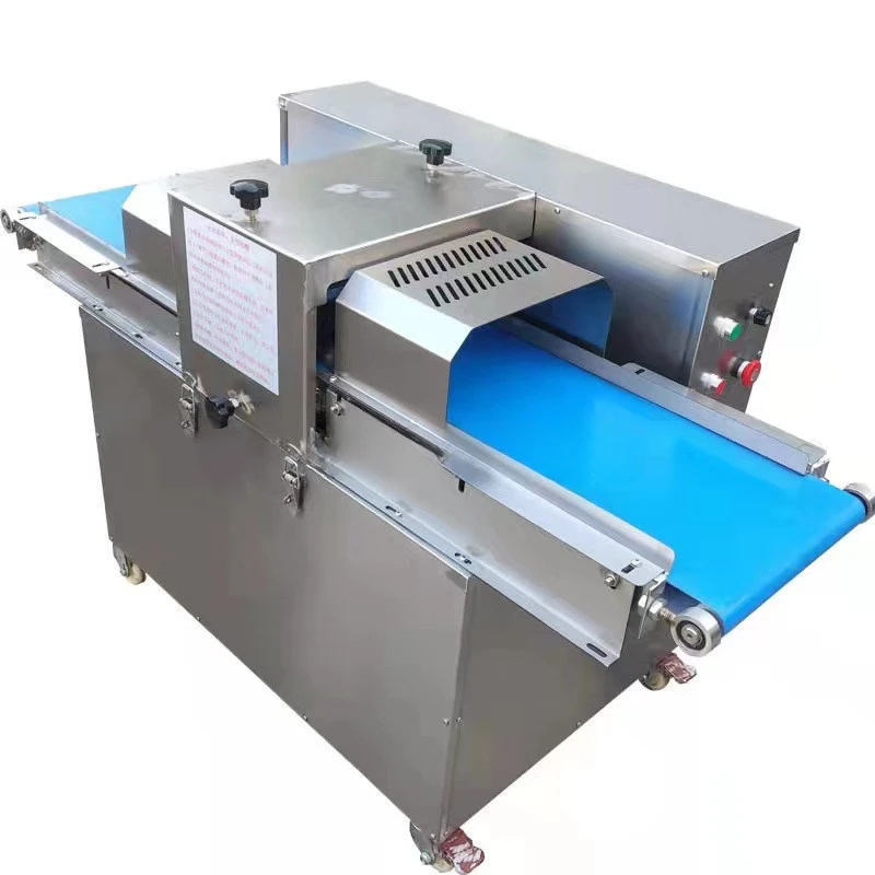 Fresh meat horizontal slicer  Fresh Beef Pork Meat Breast Jerky Slicer  Flake pork meat cutting slicing machine