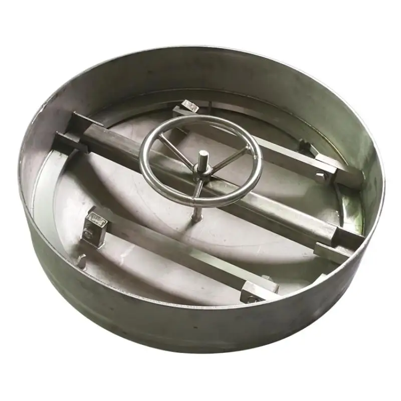 

Chute Side Manhole Stainless Steel Pulp Tower Pulp Tank Ventilation Manhole Top Steering Wheel Handwheel Manway Cover