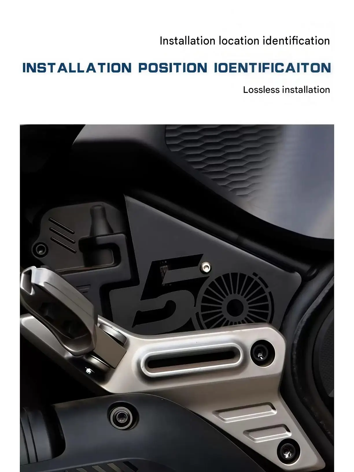 For VOGE CU530 Rear Brake Fluid Reservoir Protective Cover Precision Chamfered for Hand Safety Exterior Upgrade & Protection