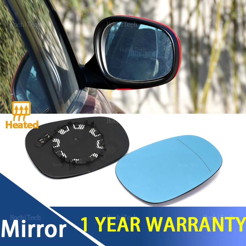 Left or Right Driver or Passenger Auto Heated Side Mirror Glass Lens for BMW 1 Series E82 E88 LCI 3 Series E90 E91 E92 E93 LCI