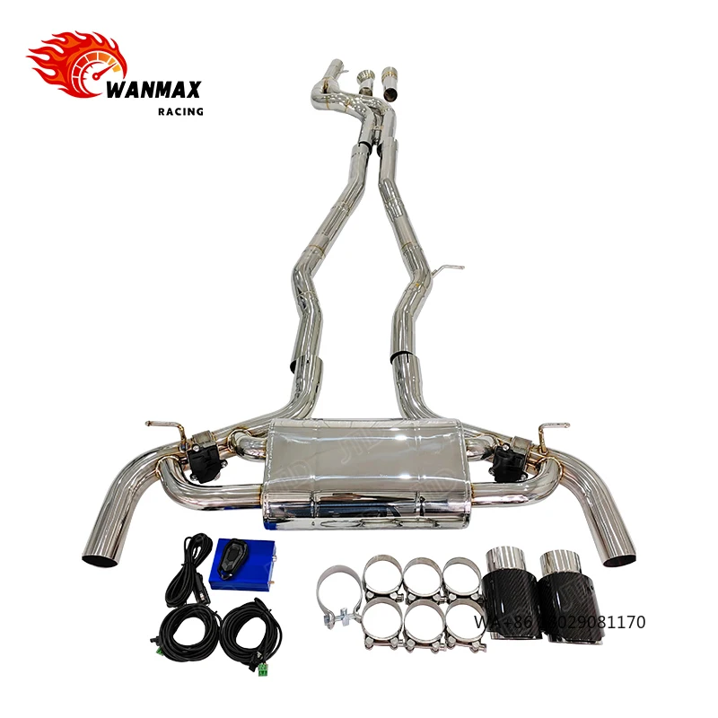 

Выхлопная система Catback из нержавеющей стали 304SS для Supra A90 B58 3.0, равнодлинная