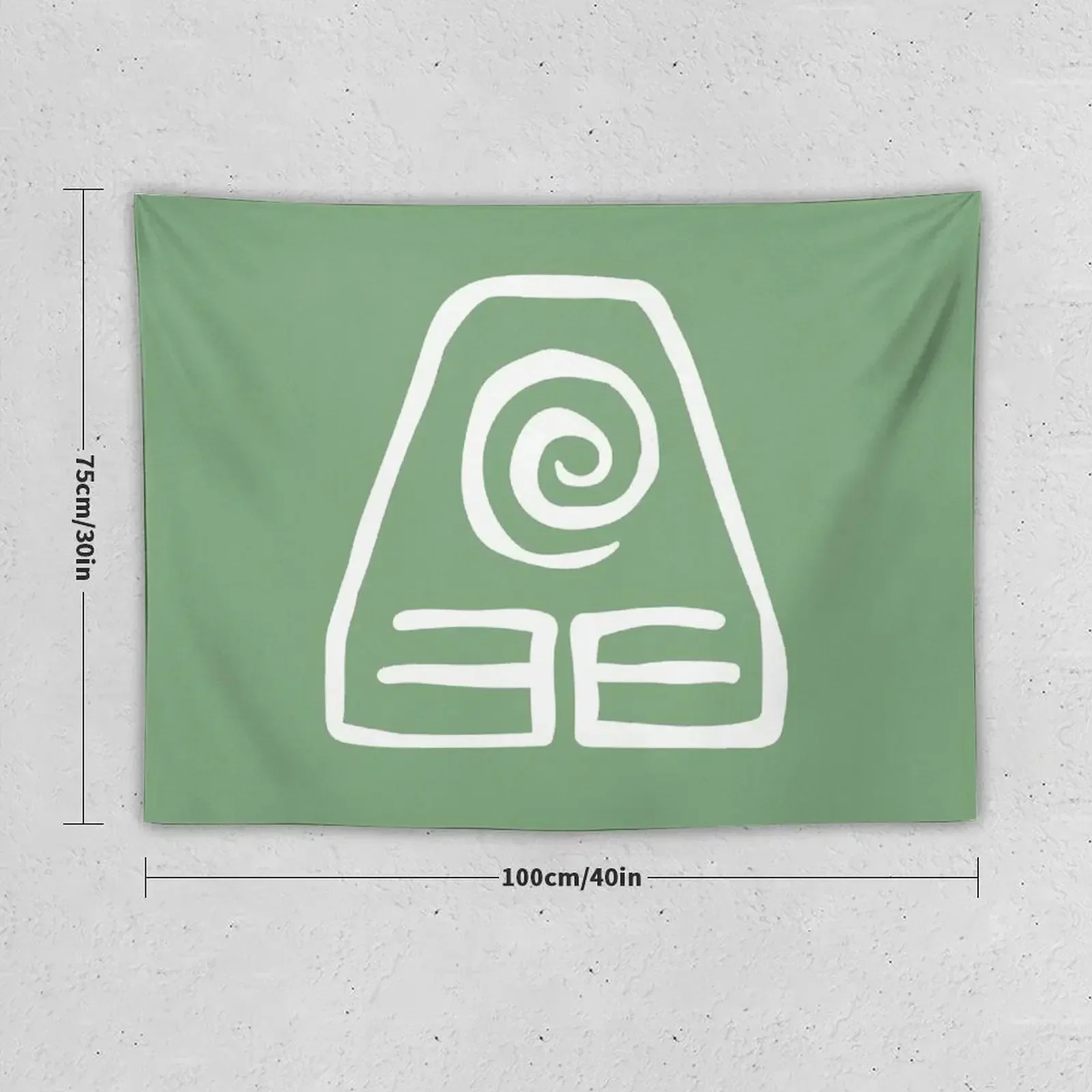 Earthbending symbol Tapestry Christmas Decoration Decor For Bedroom Room Decore Aesthetic Tapestry