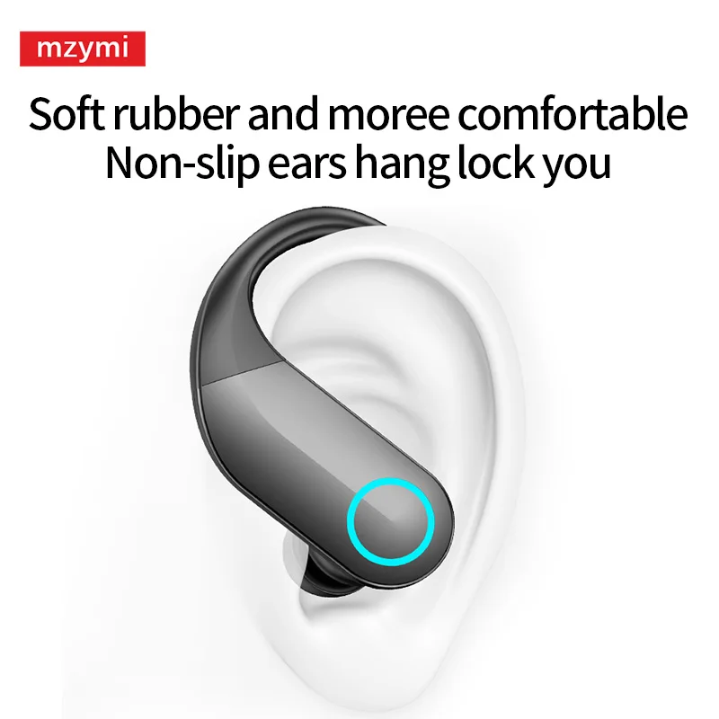 mzymi Wireless Earbuds G37 Open Ear Headphones Earhook Hifi Sound Bluetooth 5.3 Headset OEM Sport Running Earphone For XIAOMI