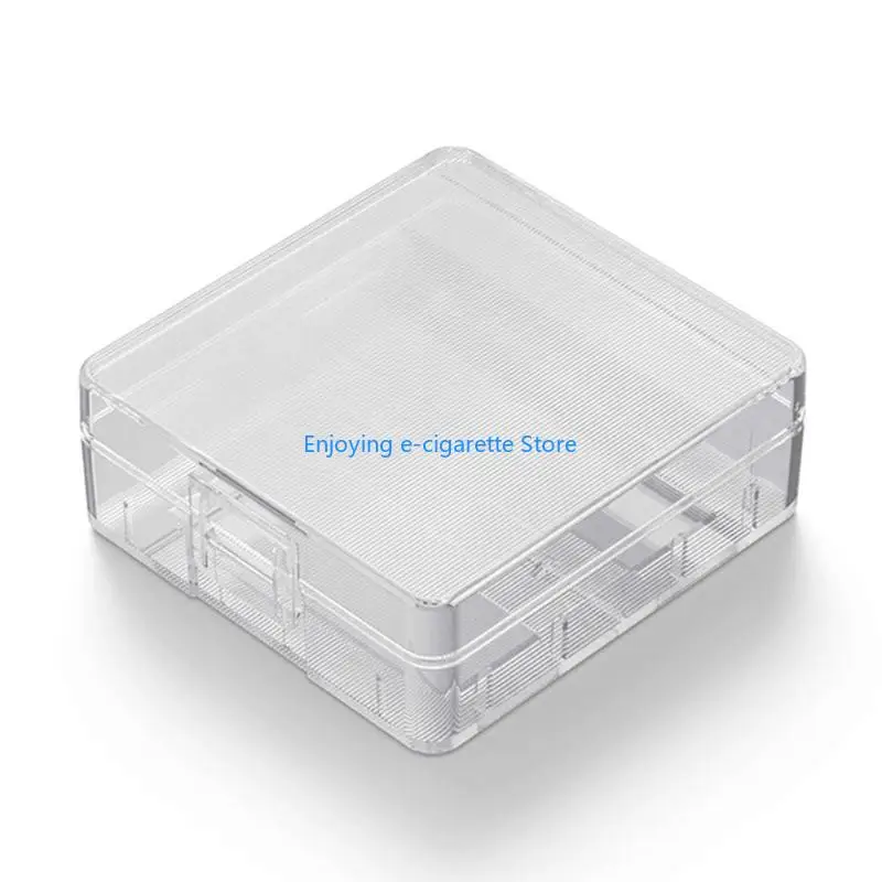 Ersatz-9-V-Batteriefach, transparenter Kunststoff-Organizer mit 2 Steckplätzen für die Aufbewahrung zu Hause, Werkzeugkästen und – Detail 7