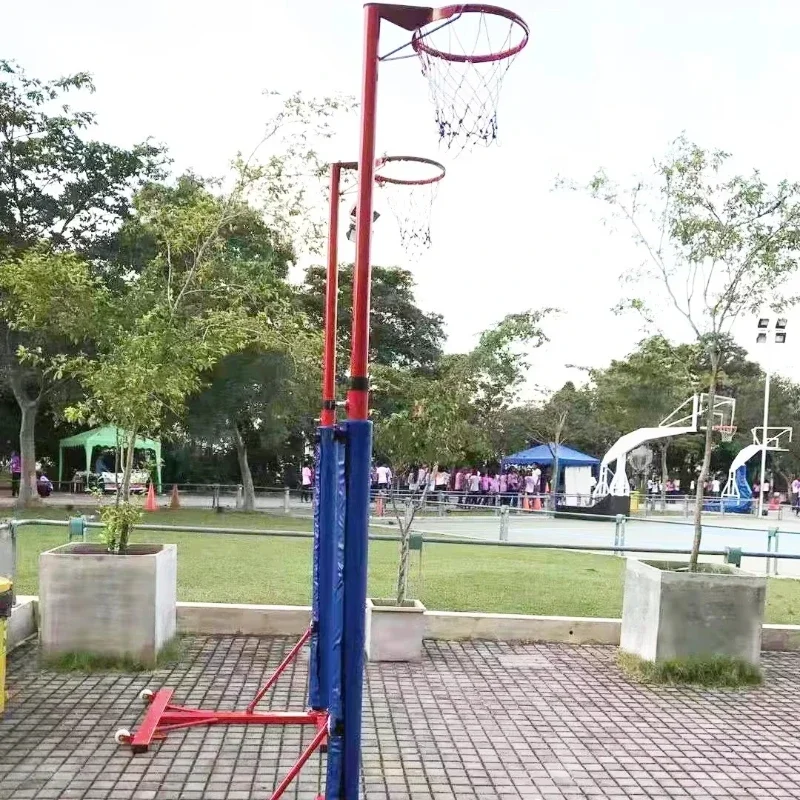 

Sports equipment steel pipe adjustable buried installation outdoor tennis column