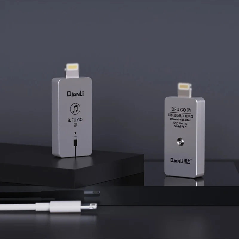 QIANLI iDFU GO 2 3 Fast Recovery Booster for IP Pad Lightning /Type-C Interface Enter Recover Mode Nand Data Write Device