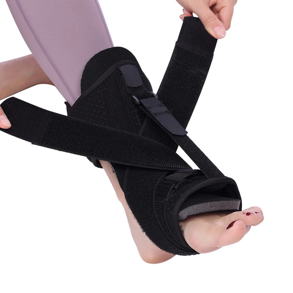 Adjustable Drop Foot Orthotic Support Brace Plantar Fasciitis Dorsal Night & Day Splint For Men & Women Heel Pain Relief