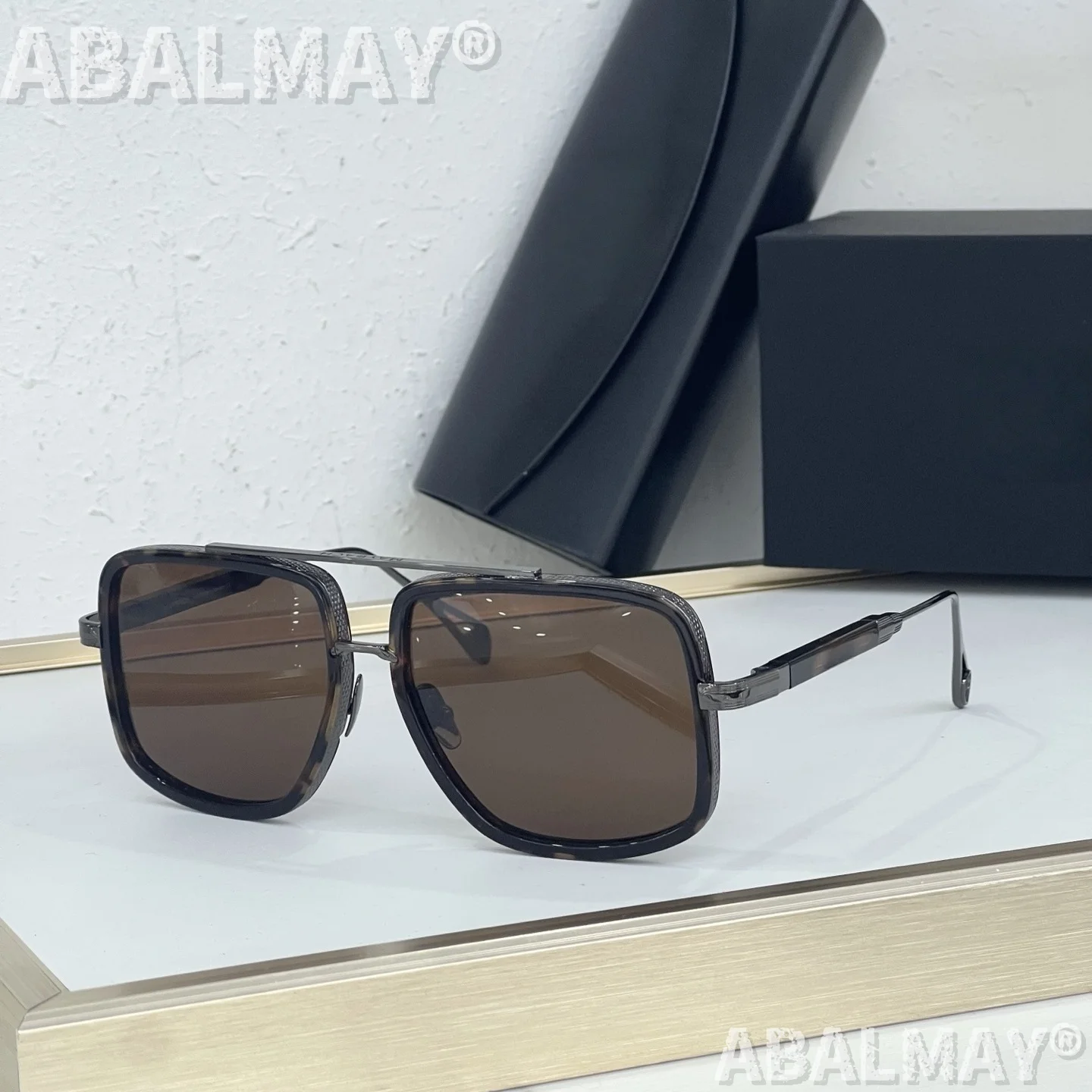 THE MACH ONE II نظارات شمسية عالية الجودة للرجال والنساء طراز UV400 ريترو موضة تصميم خاص نظارات شمسية مع صندوق