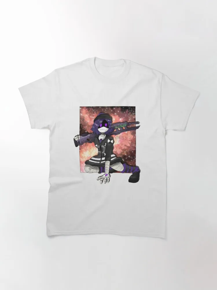 Uzi Doorman Space (2nd vers) (Murder Drones) Classic T-Shirt Hip Hop Cotton Design Summer Man