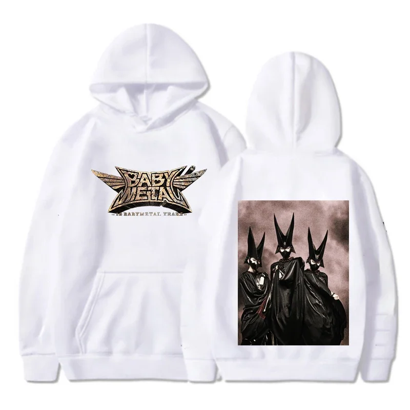 Cool Japan BABYMETAL Steelheart Band Hooded Pullover  Rock Band Men's and Women Gift Hoody Leisure Street  Fashion Hoody