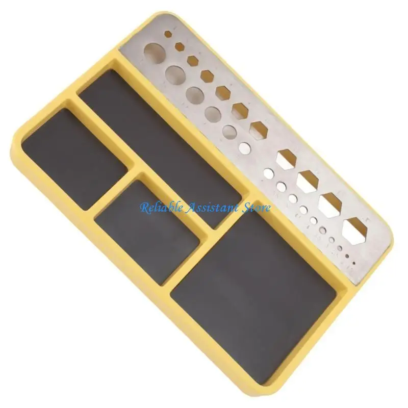 N58C Pad Screwter Tray กล่องเก็บสกรูขนาดเล็กสำหรับเครื่องมือซ่อมโทรศัพท์