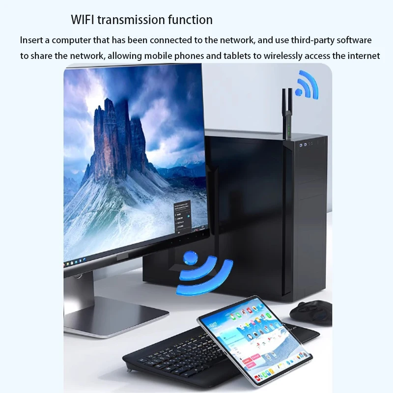 Wireless USB Adapter 1300Mbps wireless WIFI network card External Antenna WiFi signal receiving transmitter Dual band 2.4G 5.8G