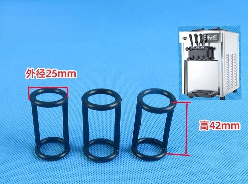 1 set Donper ice cream machine seal ring accessories ice cream machine rubber ring