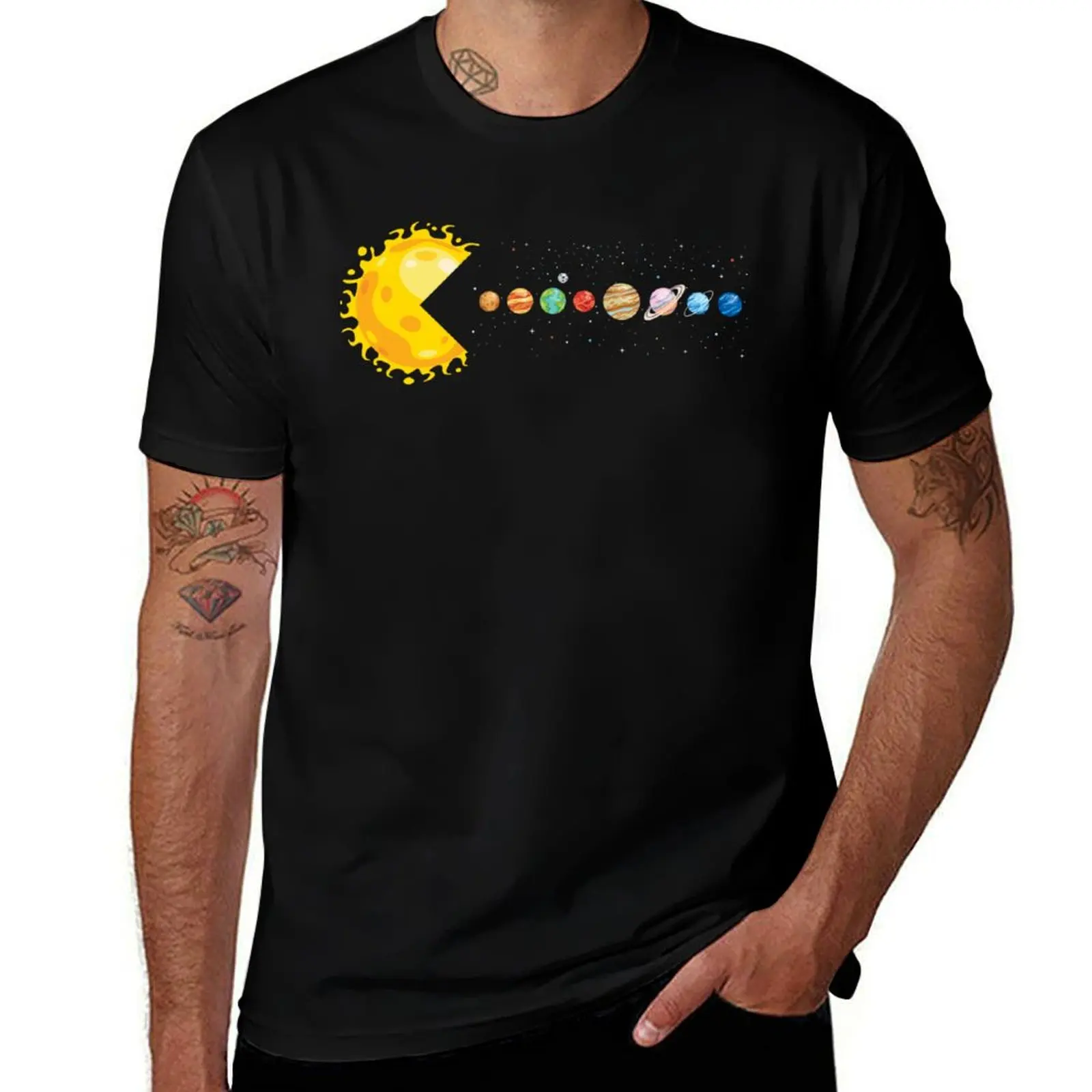 

Solar System Funny Planet Sun and Astrology T-Shirt Holiday All Match T-Shirt
