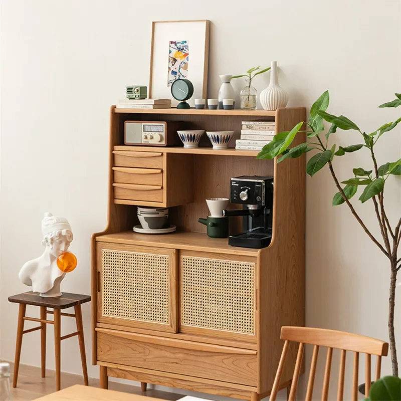 

The product can be customized.Japanese-style solid wood sideboard home simple against the wall, tea cabinet, storage cabinet, ki