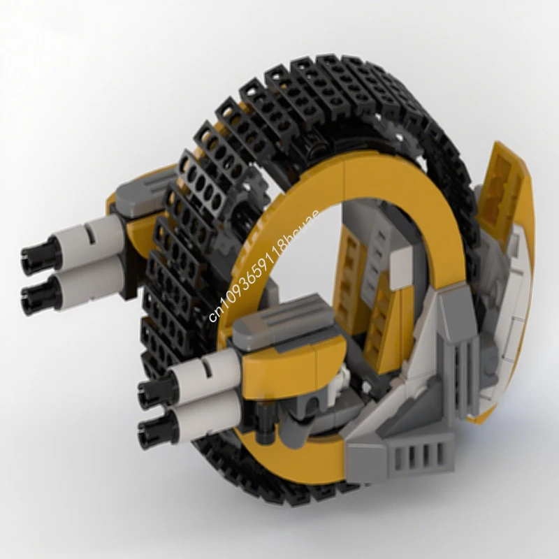 

195pcs MOC Cyclone Borderlandser 3 Minifigure Scale Space Building Blocks Christmas Gift Adult Collector Premium Model Perfect