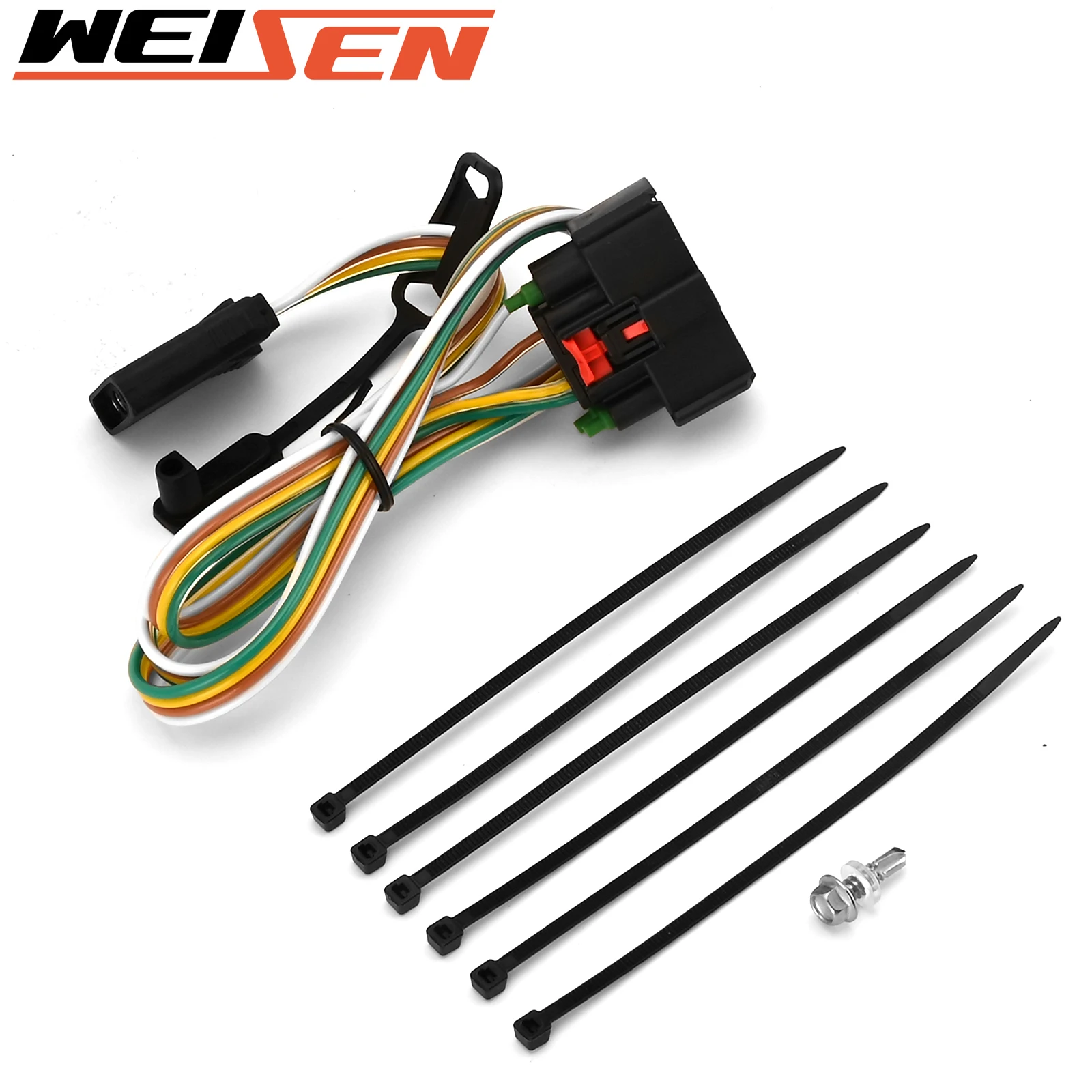 

4-Pin Trailer Wiring Harness Connect Taillight Brake for 2017+ Buick Envision Cadillac XT6 XT5 Chevrolet Blazer GMC Acadia