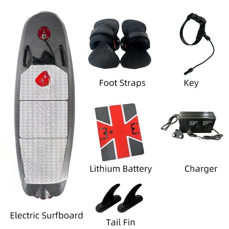 Prancha de surf elétrica elétrica EPP de fibra de carbono