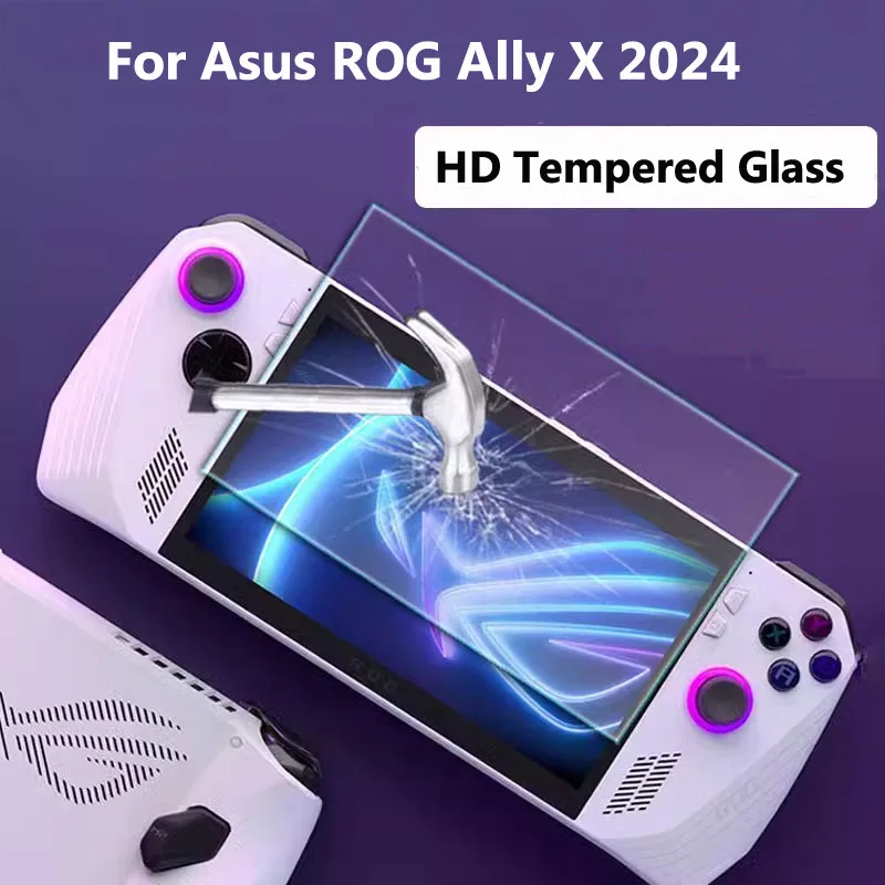 1/3pcs HD Tempered Glass for ASUS ROG Ally X 2024 Screen Protectors Anti-scratch Protective Film for ROG Ally  Glass Accessories