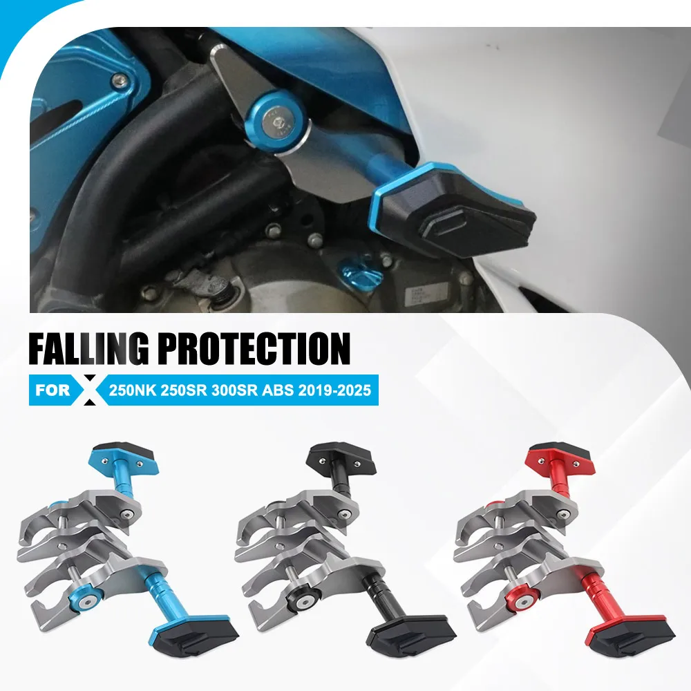 

For CFMOTO 250NK 250SR 300SR ABS 2019-2023 2024 2025 Engine Crash Pad Protector Frame Slider Fairing Guard Falling Protection