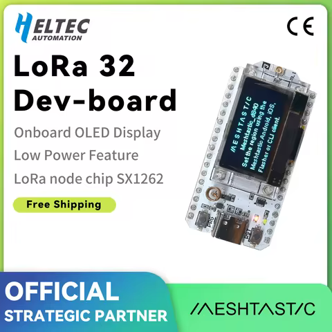 Meshtastic Heltec LoRa 32 V3 868mhz 915mhz Battery Official Store Dev-board with SX1262 and ESP32-S3FN8 Chip OLED Mesh Network