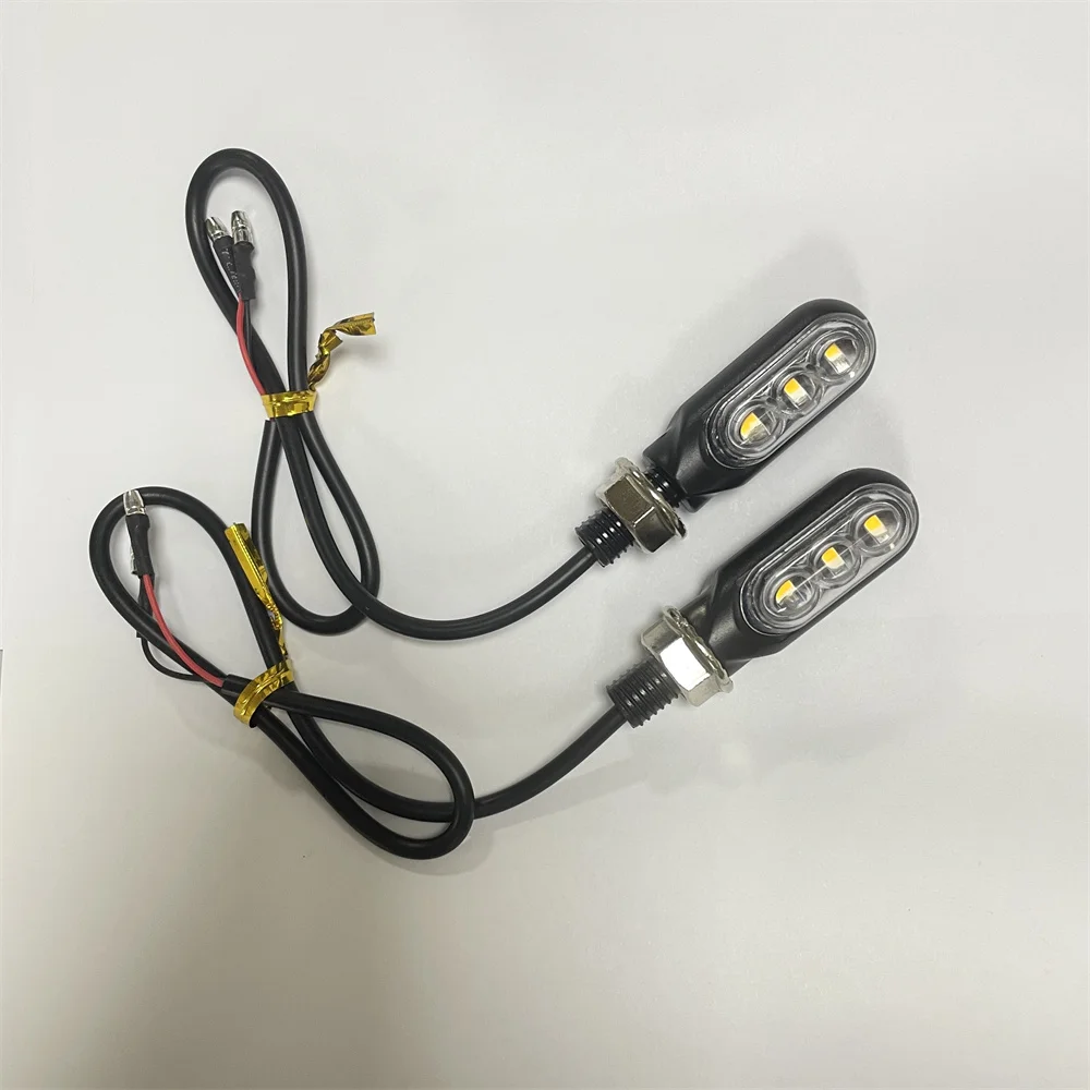 A pair of new 3LED running mini lights motorcycle turn signals LED signal lights